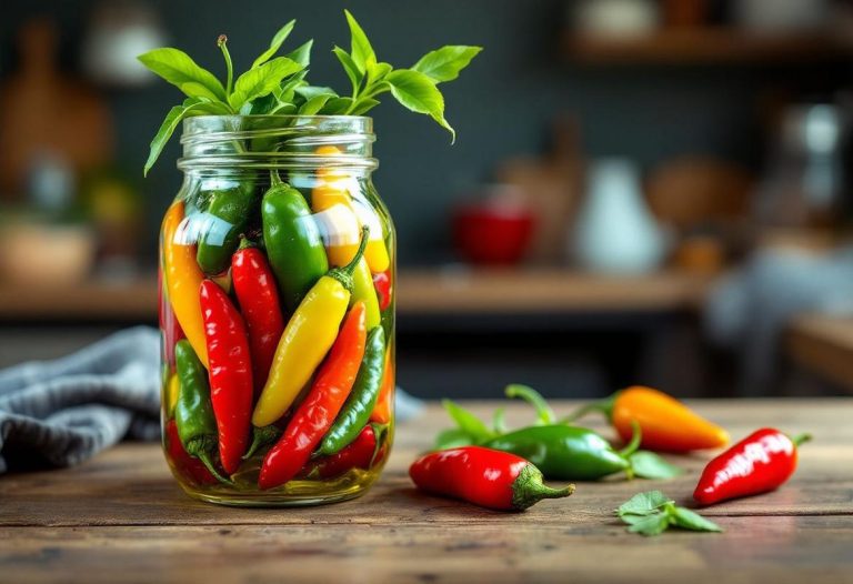 Comment conserver des piments forts dans l'huile
