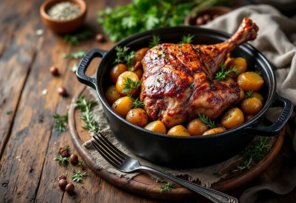Temps de cuisson cuisse de canard en cocotte en fonte – Saucette.fr